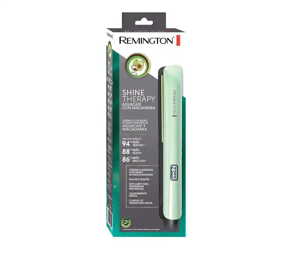Plancha Remington Aguacate S9960