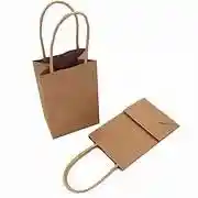 Bolsa Regalo Kraft Pequeño 12 X 17 Aprox