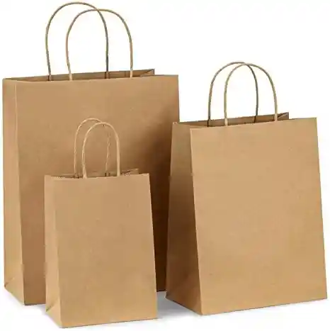 Bolsa Regalo Kraft Pequeño 12 X 17 Aprox