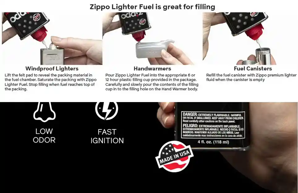 Combustible Para Encendedores Zippo Original 355ml 12oz