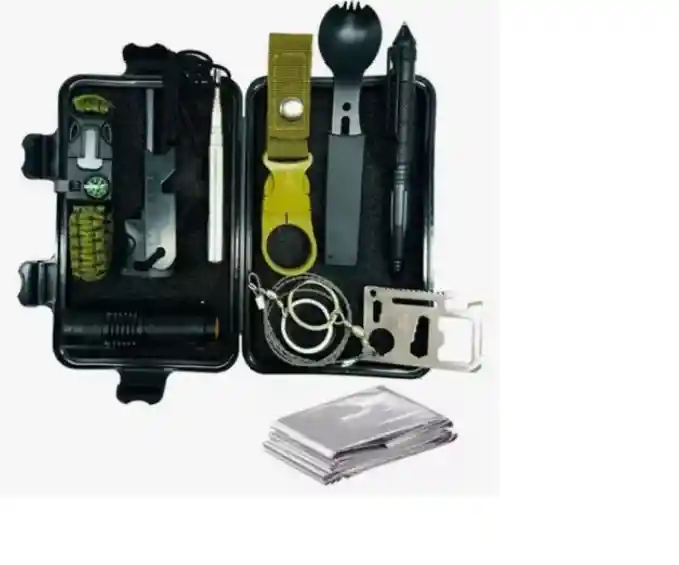 Kit De Supervivencia Herramientas Multiusos Camping