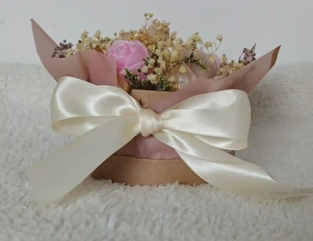Velas En Bouquet De Flores