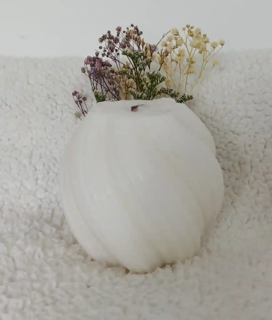 Vela Aromaterapia Soja Espiral