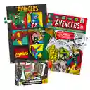 Rompecabezas X 2 Unidades 500 Piezas Avengers Ronda Marvel