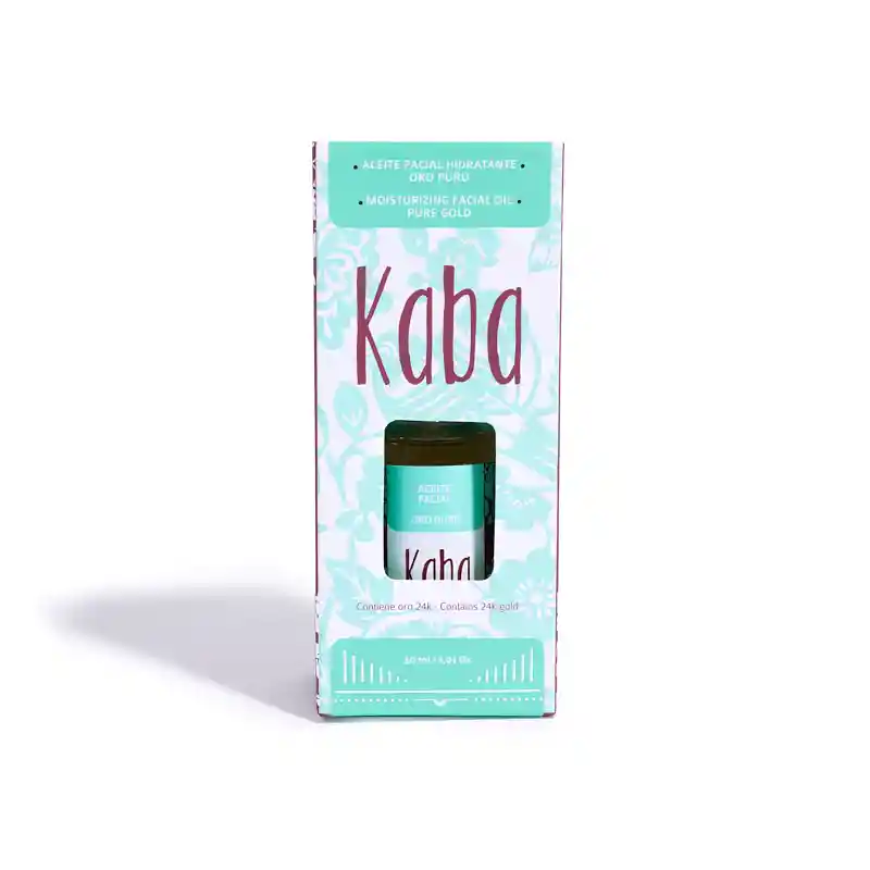 Aceite Facial De Oro 24 K Kaba 30 Ml
