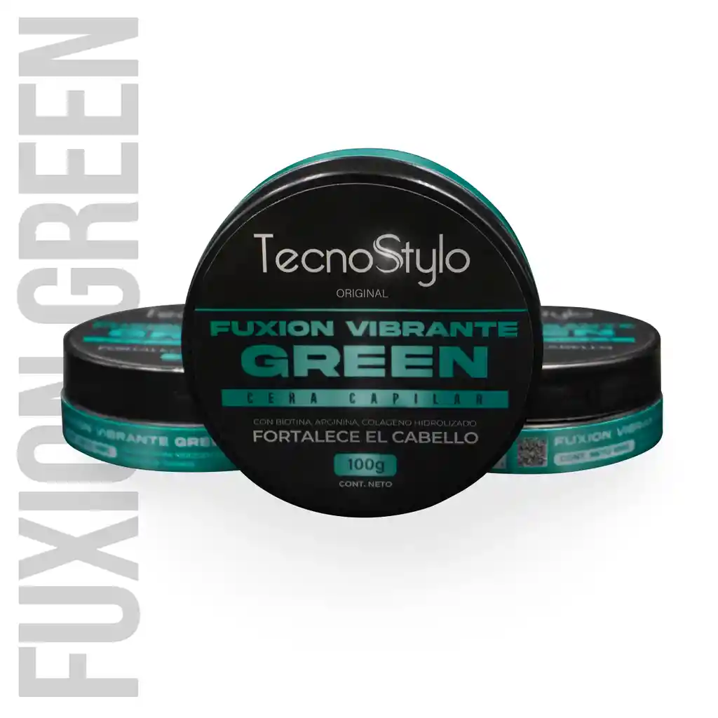 Cera Capilar Fuxion Vibrante Green X 100g