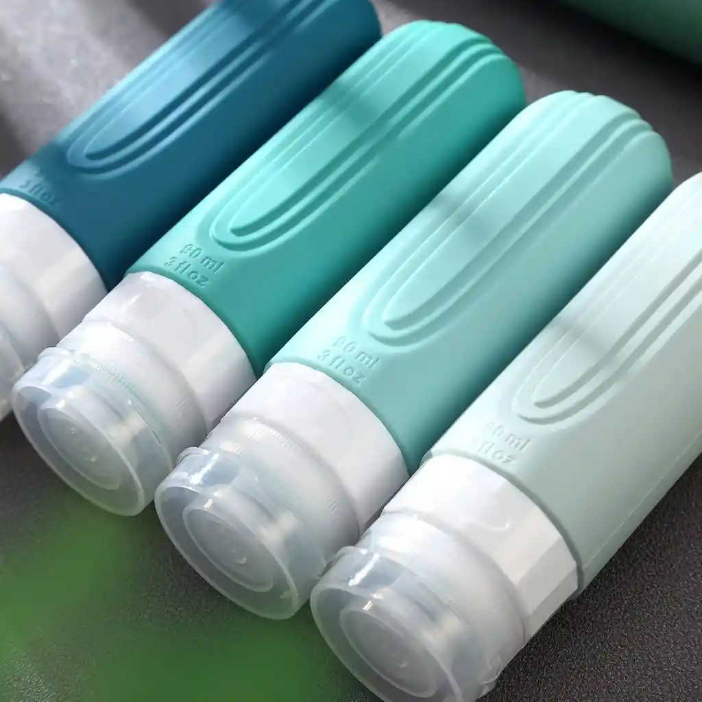 Kit Botellas Silicona Viajes