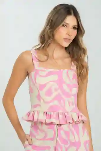 Blusa Arizona Color Rosado Barbie Talla M