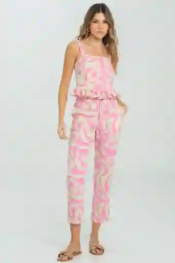 Pantalon Kylie Color Rosado Barbie Talla 10
