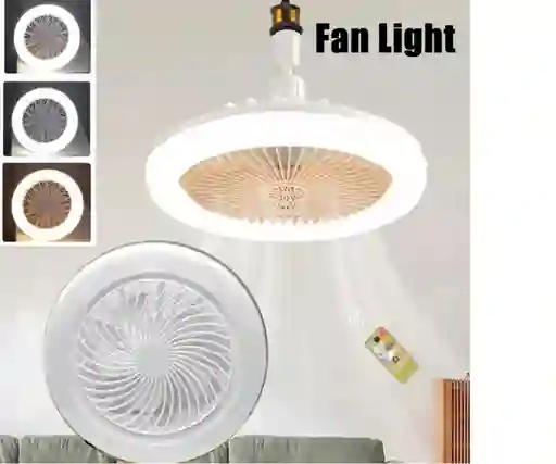 Bombillo Ventilador Led 2 En 1