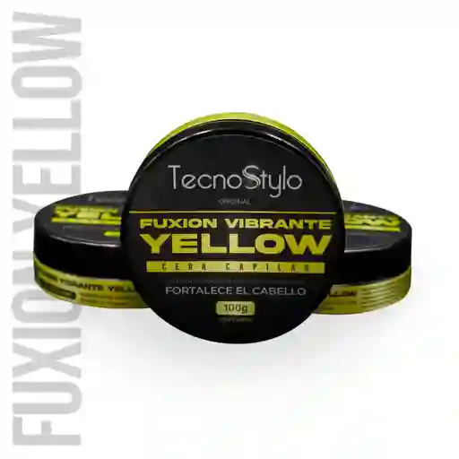 Cera Capilar Fuxion Vibrante Yellow X 100g