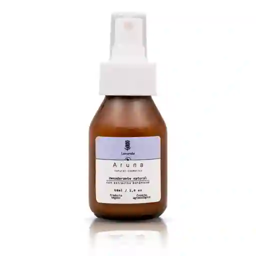 Desodorante Natural De Alumbre De Lavanda En Spray 60ml A Domicilio