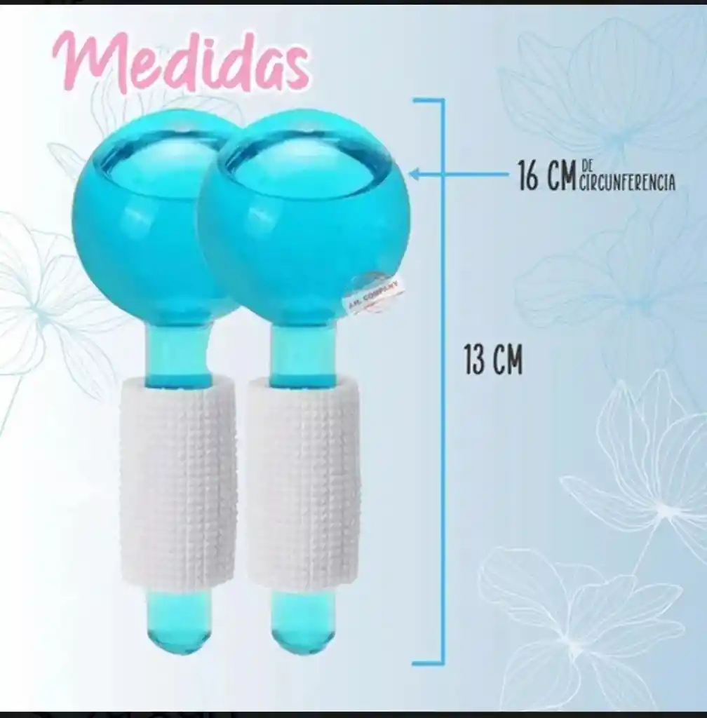 Globos Faciales Crioterapia – Masaje Frío Y Rejuvenecedor