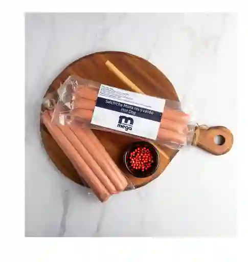 Salchicha Res Y Cerdo Hot Dog X 500gr