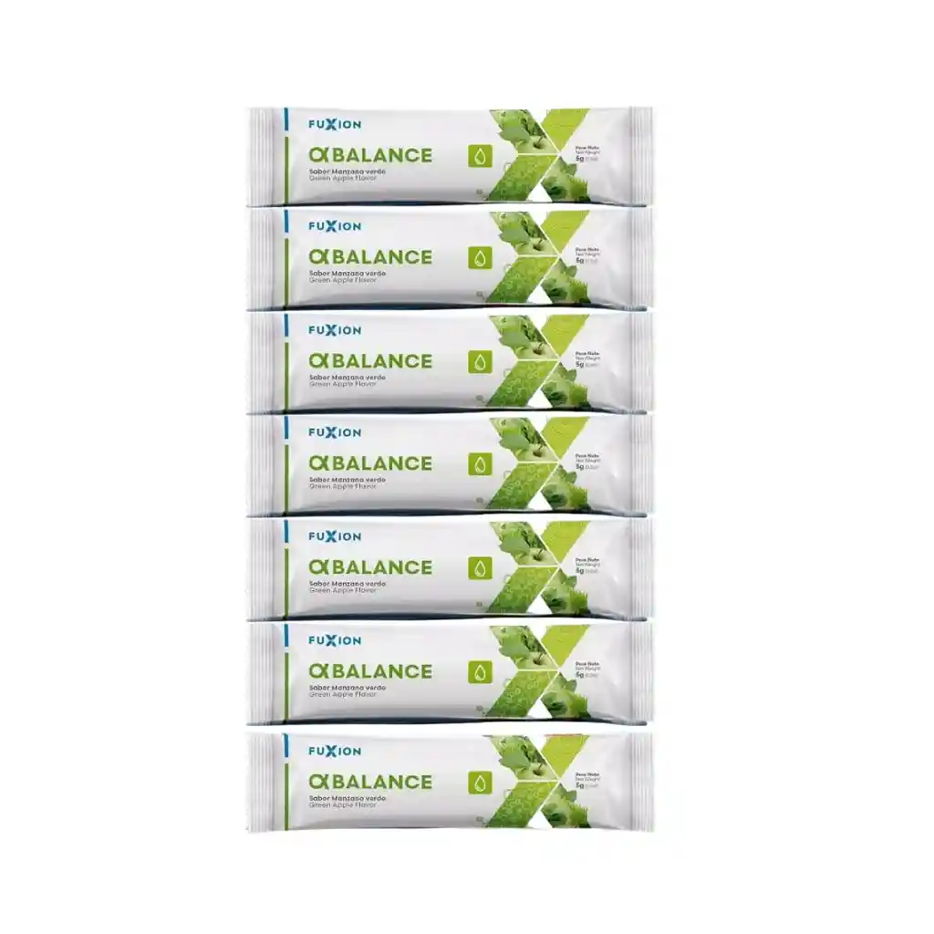 Alfa Balance | Pack X 7 Unidades | Fuxion | Bebida Alcalinizante | Promueve La Limpieza De Elementos Tóxicos Del Organismo | Aporta Energia