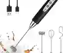 Espumador De Leche Recargable Usb