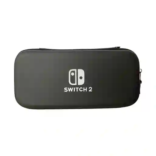 Estuche De Viaje Rígido Negro Compatible Con Switch 2