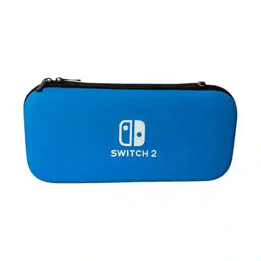 Estuche De Viaje Rígido Azul Compatible Con Switch 2