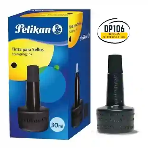 Tinta Para Sellos Negro