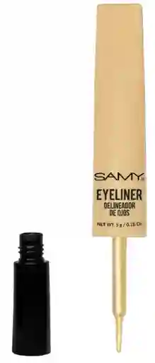 Samy Delineador De Ojos Líquido En Pincel Dorado