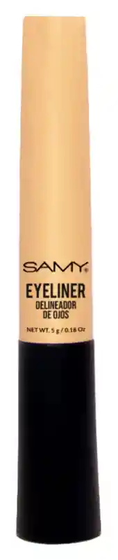 Samy Delineador De Ojos Líquido En Pincel Dorado