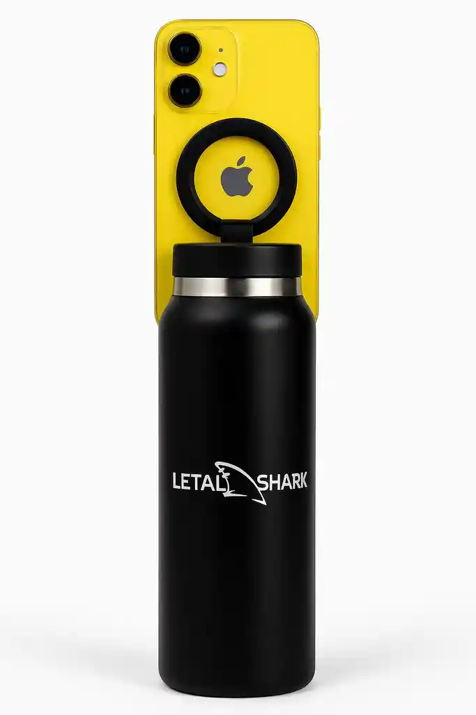 Termo Con Soporte Magnetico Para Celular Botella Deportiva Fk15-34