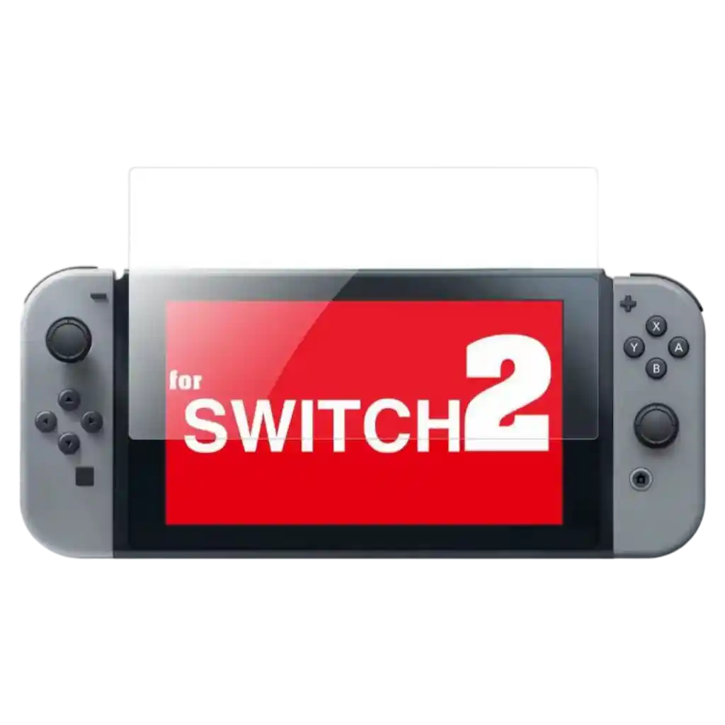 Estuche Rígido Blanco + Vidrio Compatible Con Switch 2
