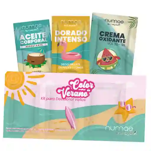 Kit Para Decolorar Vellos Numae Lampiña