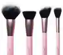 Samy Set De Brochas Pink Glam Collection X10und