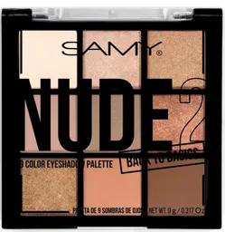 Samy Paleta X9 Sombras De Ojos Nude 2