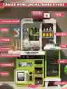 Cocina De Juguete 65 Elementos Sonido De Freír Y Cocinar, Agua Generación De Vapor