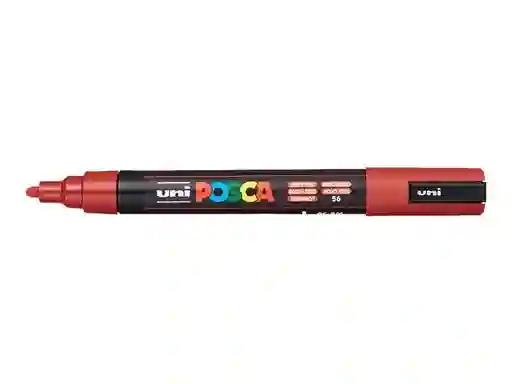 Posca Pc5m Rojo Rubí