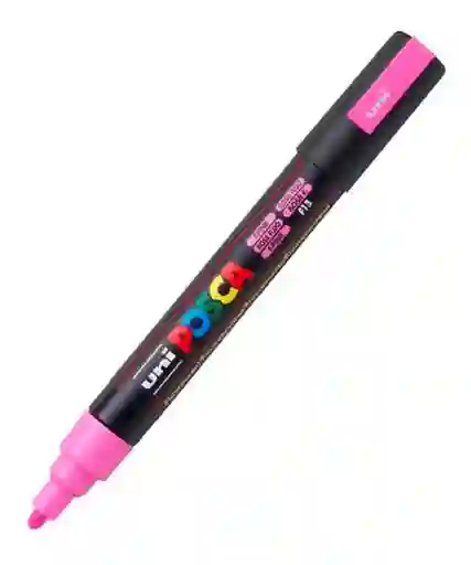 Posca Pc5m Rosa Fluorescente