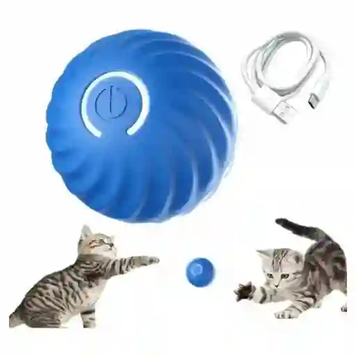 Pelota Interactiva Recargable Perro Y/o Gato 5 Cm