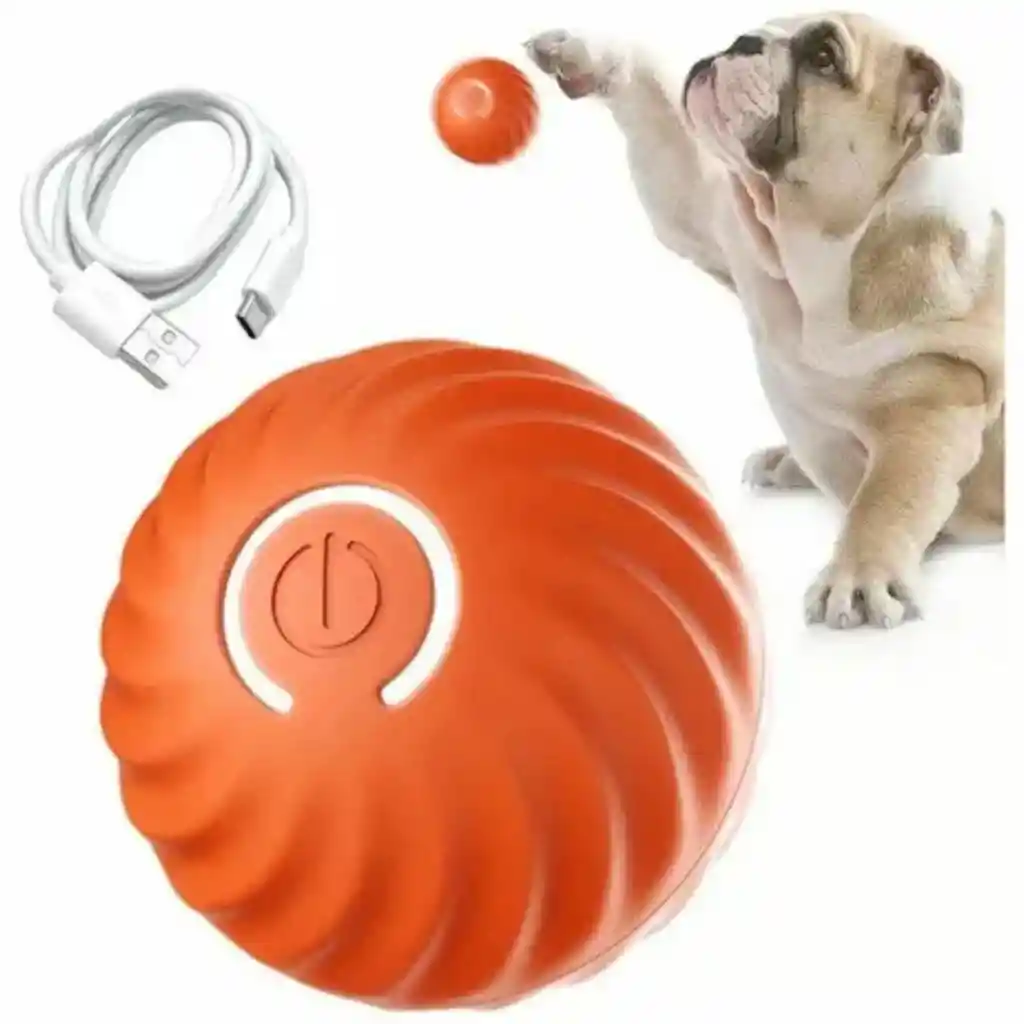 Pelota Interactiva Recargable Perro Y/o Gato 5 Cm