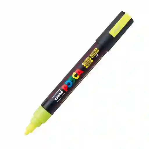 Posca Pc5m Amarillo Fluorescente