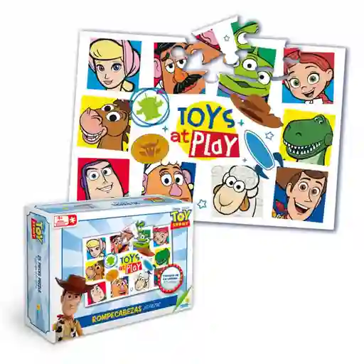 Juego De Mesa Para Niños Toy Story Rompecabezas X25 Piezas 31,5cm X 21,5cm