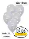 Globos Plateados Feliz Cumpleaños R12 X 5 Und
