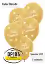 Globos Dorados Feliz Cumpleaños R12 X 5 Und