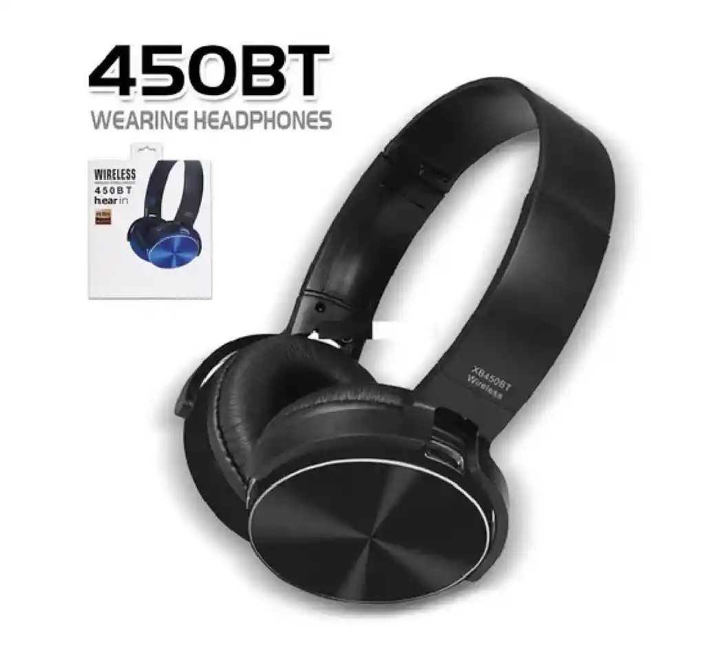 Auricular Inalambrico Bluetooth Radio Fm Vincha Sd Mp3