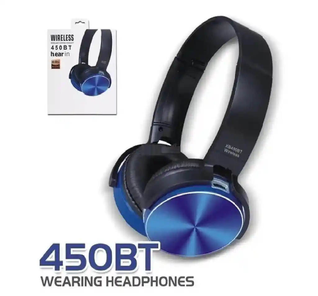 Auricular Inalambrico Bluetooth Radio Fm Vincha Sd Mp3