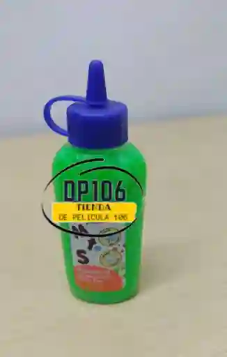 Escarcha Liquida Verde Neon 60 Ml Pelikan / Diamantina Con Pegamento