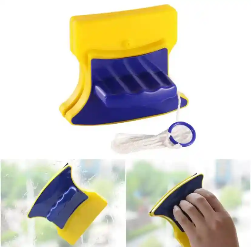 Limpiador De Vidrios Magnetico Limpiavidrios Ventanas Iman