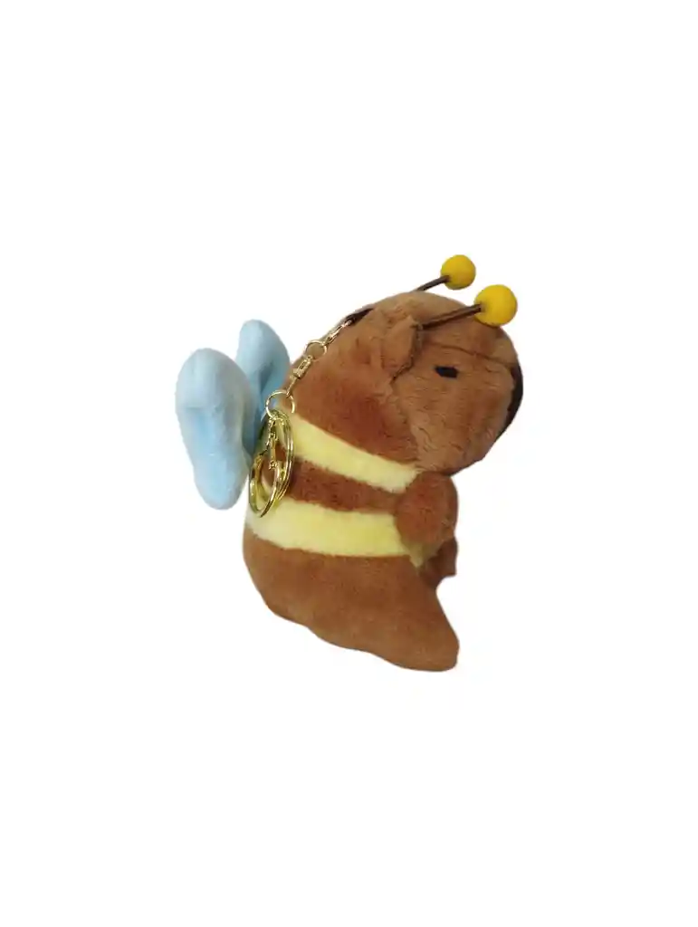 Llavero De Peluche Capibara Con Alas