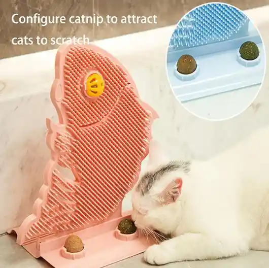 Rascador Con Forma De Pez Con Catnip