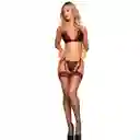 Conjunto Enacaje Negro Liguero