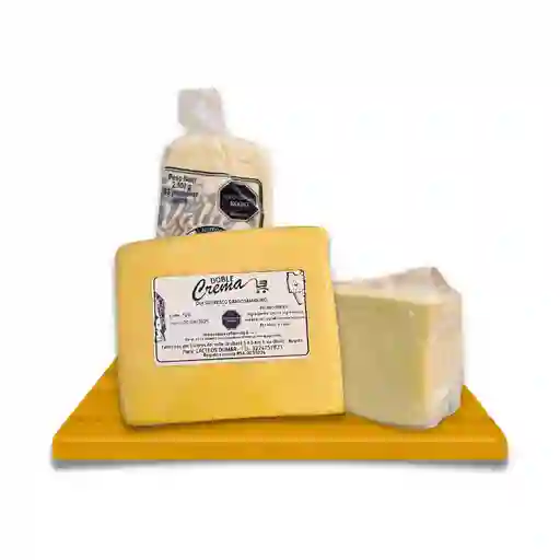Queso Doble Crema De Ubaté Sin Tajar X 500 Gm