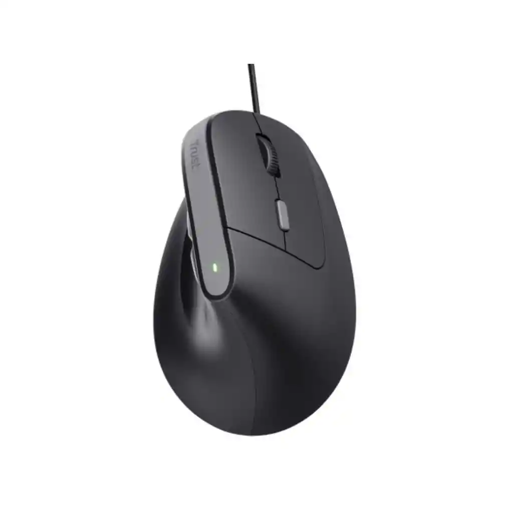 Mouse Trust Bayo Ii Alámbrico Diseño Vertical