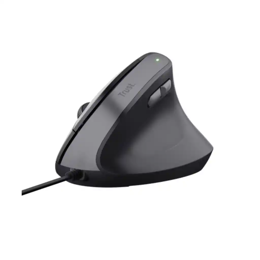 Mouse Trust Bayo Ii Alámbrico Diseño Vertical