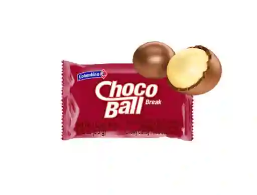 Choco Break Ball Choco Ball Relleno De Caramelo Blando 3,5g